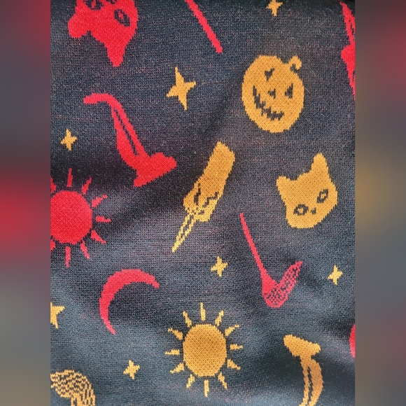 Disney Her Universe Hocus Pocus Dani Hooded Fringe Cardigan, VGUC, XS FITS BIG - Picture 8 of 10